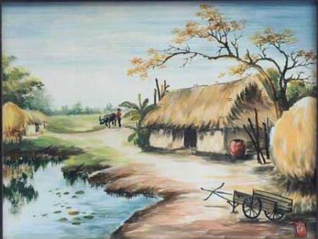 Bài giảng Mĩ thuật Lớp 9 - Bài 5: Vẽ tranh Đề tài Phong cảnh quê hương (Tiết 1)